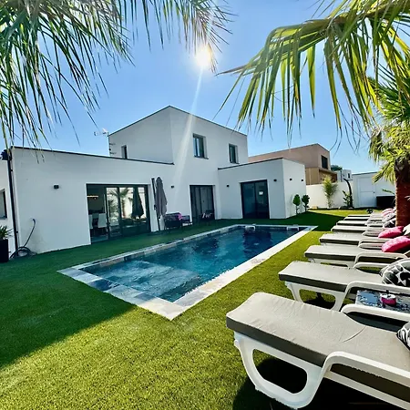 Vanille Cap D Agde Luxe Piscine Chauffee 5 Etoiles Villa Le Grau-dʼAgde